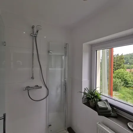 Das Ferienhaus Waldblick Güntersberge Exterior foto