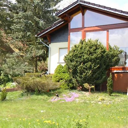 Das Ferienhaus Waldblick Güntersberge Exterior foto